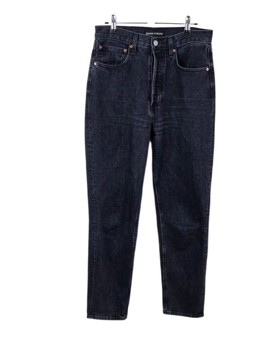 Denim Forum Denim - Aritzia Denim Forum The BF High Rise Loose Jeans, Button Fly, Size 27, Cotton
